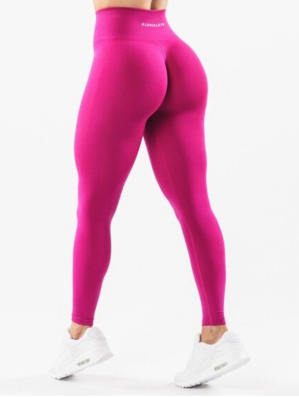 Alphalete Sculpting High-Rise Leggings - Magenta